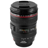 Obiectiv Canon EF 24-70 mm f/ 4.0L IS USM Black photo 3