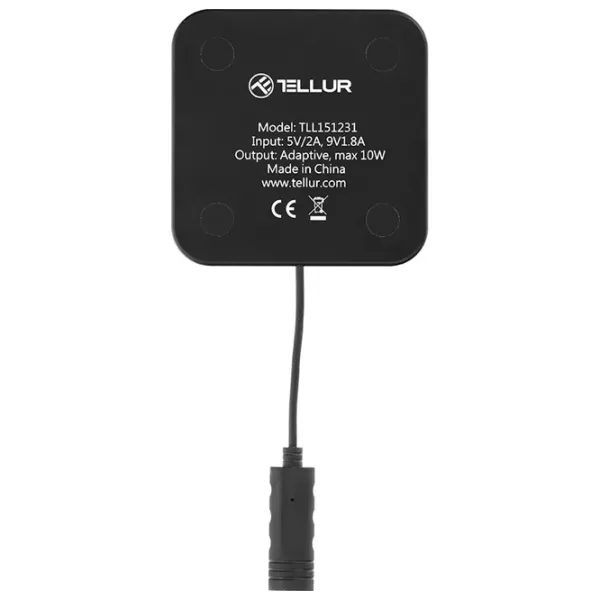 Încărcător wireless Tellur TLL151231 Black photo 3