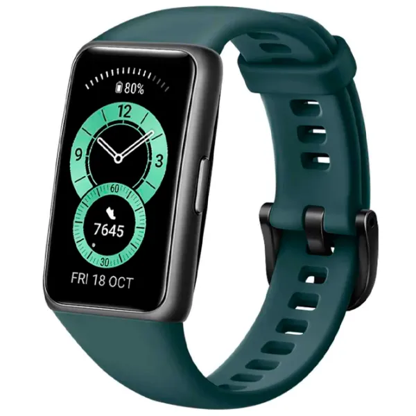 Ремень Huawei Band 6 Forest Силикон/ Зелёный photo 3