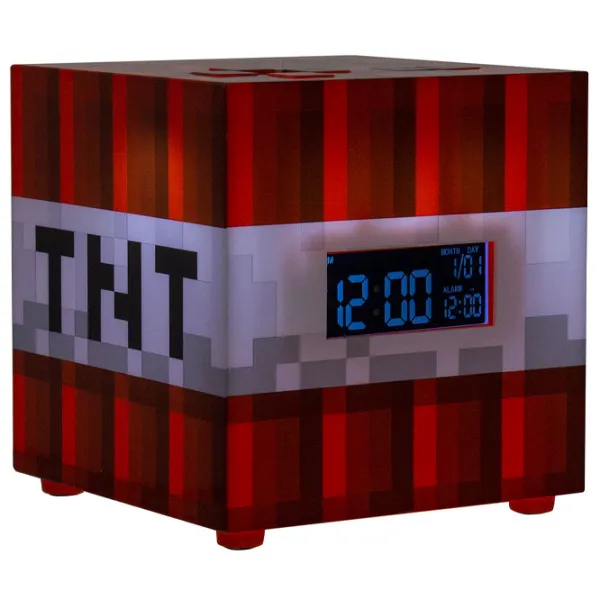 Будильник Paladone Minecraft TNT Alarm PP8007MCF Minecraft/ Красный photo 2