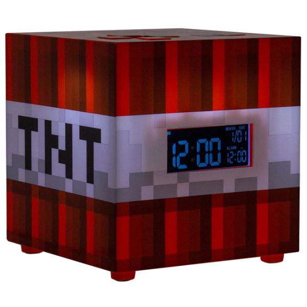 Будильник Paladone Minecraft TNT Alarm PP8007MCF Minecraft/ Красный photo 2