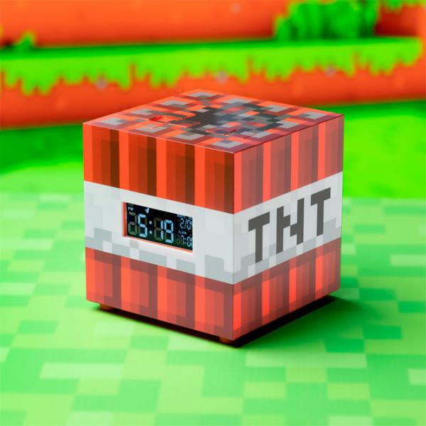 Будильник Paladone Minecraft TNT Alarm PP8007MCF Minecraft/ Красный photo 4