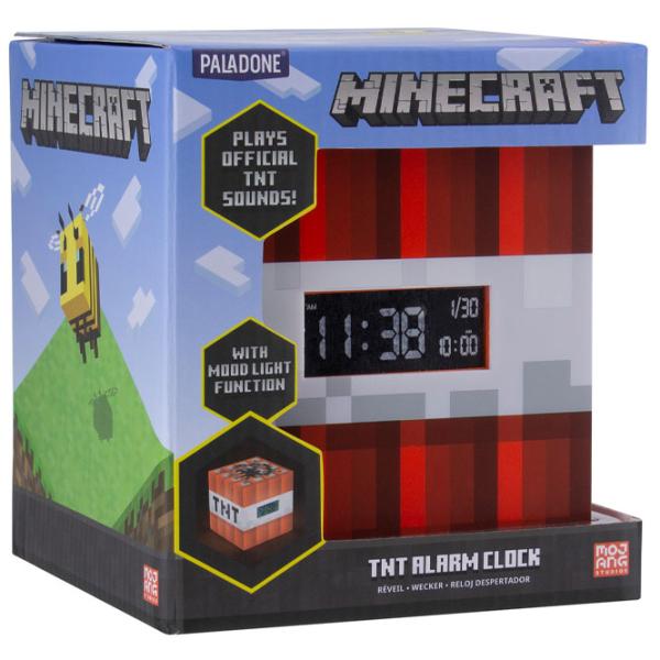 Будильник Paladone Minecraft TNT Alarm PP8007MCF Minecraft/ Красный photo 5