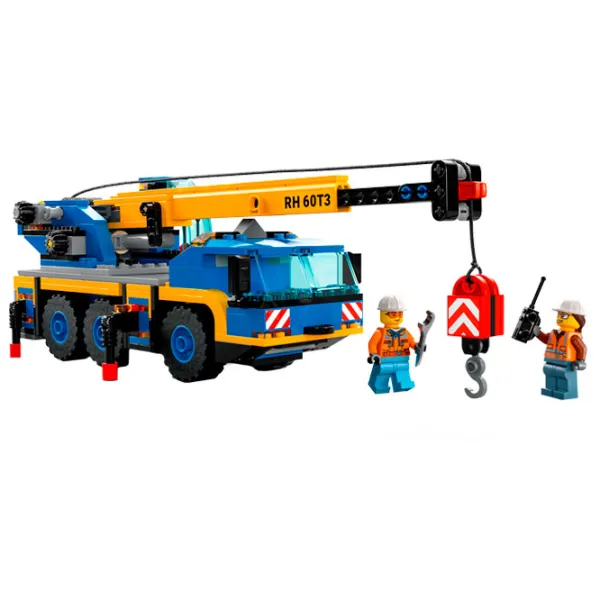 Детский конструктор LEGO Мобильный кран Кран/ Синий photo 3