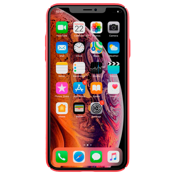 Husă pentru smartphone Apple iPhone XS Max Nillkin/ Back/ PC/ Red photo 3