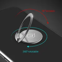 Suport pentru telefon USAMS US-ZJ038 Black photo 2
