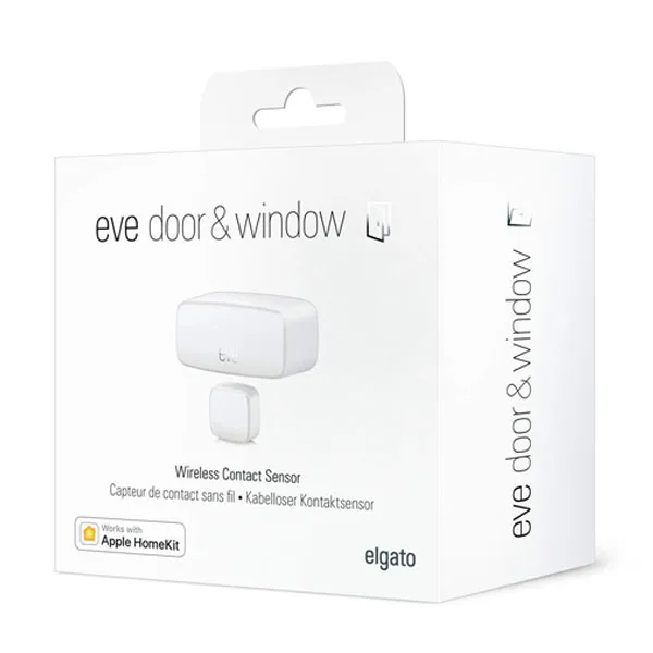Датчик двери-окна Elgato Eve Wireless Window & Door Белый photo 2 Датчик двери-окна Elgato Eve Wireless Window & Door Белый photo 2