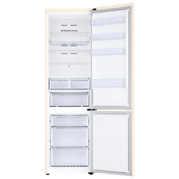 Frigider Samsung RB38T679FEL/UA cu congelator jos 385 l / 203 cm / Beige photo 6