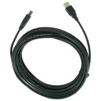 Cablu de date Cablexpert USB Type-A + USB Type-B 5 m/ Black photo 3