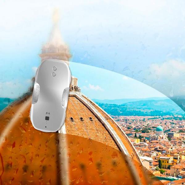 Robot pentru curățarea ferestrelor Hutt DDC55 White White photo 5