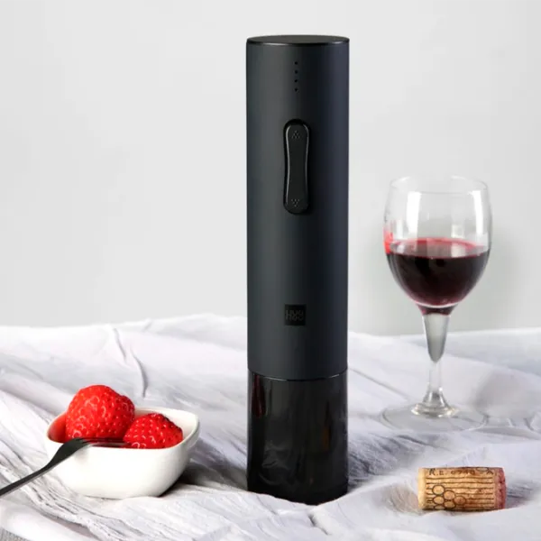 Tirbușon electric Xiaomi HuoHou Wine Opener HU0027 10 W/ Black photo 3
