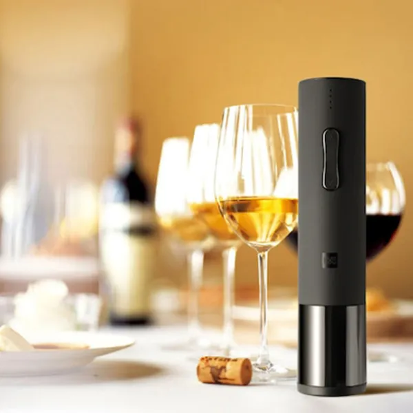 Tirbușon electric Xiaomi HuoHou Wine Opener HU0027 10 W/ Black photo 6