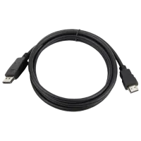 Кабель видео Cablexpert DisplayPort + HDMI 1 м / Черный photo 3