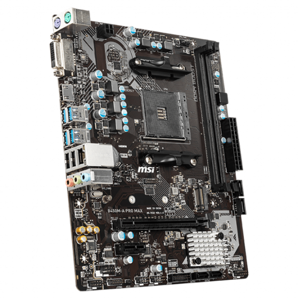 Материнская плата MSI B450M-A PRO MAX mATX/ AMD B450 photo 2