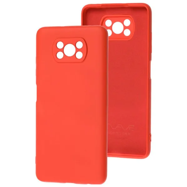 Husă pentru smartphone Poco X3/ X3 Pro WAVE/ Back/ TPU/ Red photo 3 Husă pentru smartphone Poco X3/ X3 Pro WAVE/ Back/ TPU/ Red photo 3