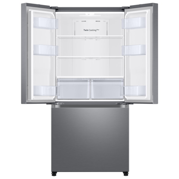 Frigider Samsung RF44A5002S9/UA cu congelator jos 431 l / 177.6 cm / Inox photo 5