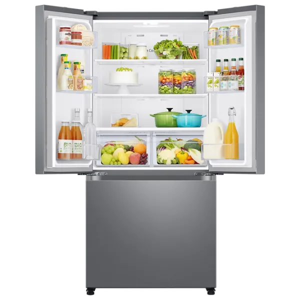 Frigider Samsung RF44A5002S9/UA cu congelator jos 431 l / 177.6 cm / Inox photo 6