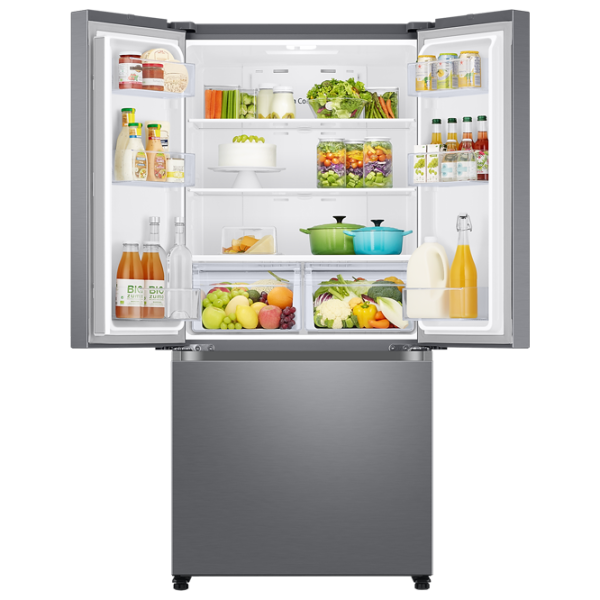 Frigider Samsung RF44A5002S9/UA cu congelator jos 431 l / 177.6 cm / Inox photo 6