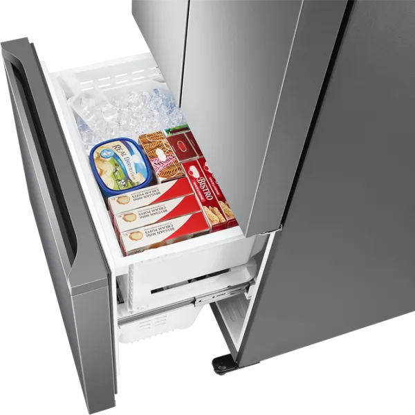 Frigider Samsung RF44A5002S9/UA cu congelator jos 431 l / 177.6 cm / Inox photo 9