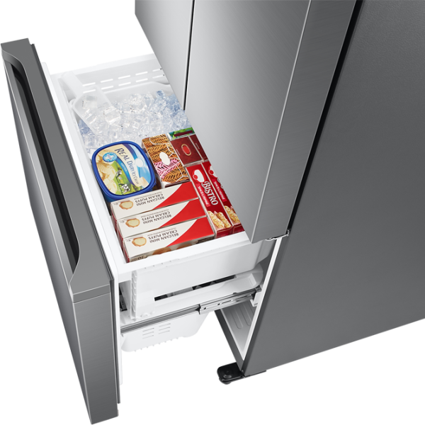 Frigider Samsung RF44A5002S9/UA cu congelator jos 431 l / 177.6 cm / Inox photo 9