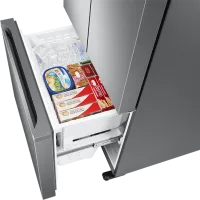 Frigider Samsung RF44A5002S9/UA cu congelator jos 431 l / 177.6 cm / Inox photo 9