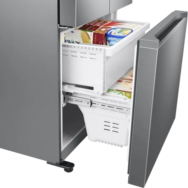 Frigider Samsung RF44A5002S9/UA cu congelator jos 431 l / 177.6 cm / Inox photo 10
