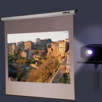 Ecran pentru proiector Reflecta Rollo SilverLine Rear Projection 180 cm/ 190 cm/ Pe perete/ White photo 2