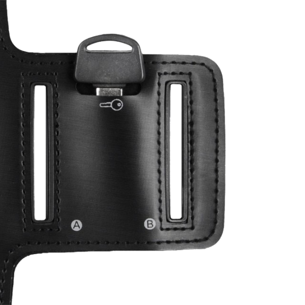 Чехол для смартфона Apple iPhone 5/ 5S/ 5SE Arm Band/ Polyester/ Прозрачный Черный photo 3