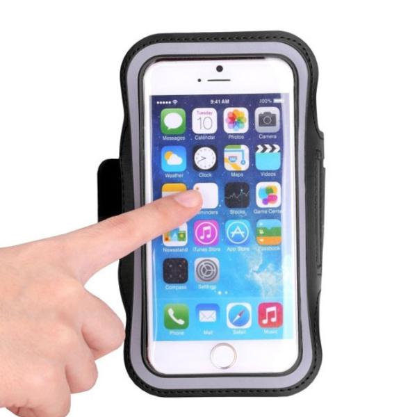 Чехол для смартфона Apple iPhone 5/ 5S/ 5SE Arm Band/ Polyester/ Прозрачный Черный photo 4