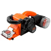 Шлифовальная машина Black&Decker KA88-QS Ленточная/ Оранжевый photo 3