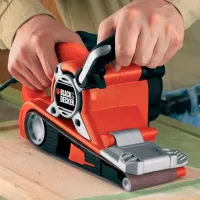 Шлифовальная машина Black&Decker KA88-QS Ленточная/ Оранжевый photo 4