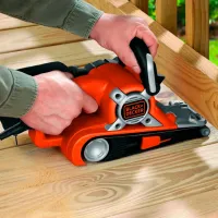 Шлифовальная машина Black&Decker KA88-QS Ленточная/ Оранжевый photo 6