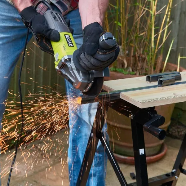 Шлифовальная машина Ryobi RAG800-115G Угловая/ 800 Вт photo 6