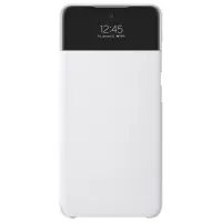 Husă pentru smartphone Samsung Galaxy A52 Samsung/ Flip Cover View/ Poliuretan/ Policarbonat/ White photo 3