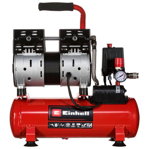 Compresor Einhell TE-AC 6 Silent Electric/ Cu piston photo 3