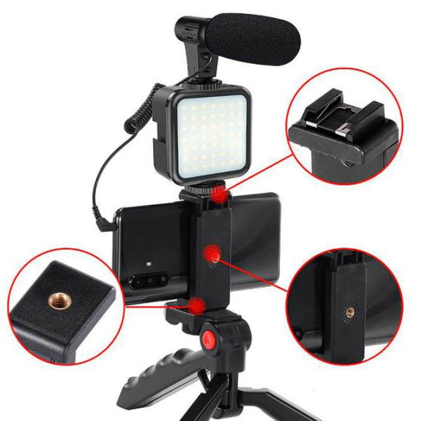 Trepied Platinet PMVG 4in1 Black photo 3