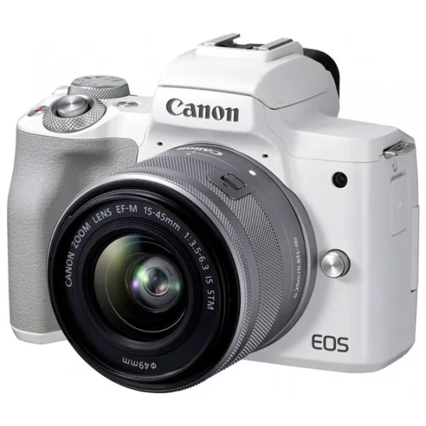 Cameră foto Canon EOS M50 Kit CMOS/ White photo 2 Cameră foto Canon EOS M50 Kit CMOS/ White photo 2