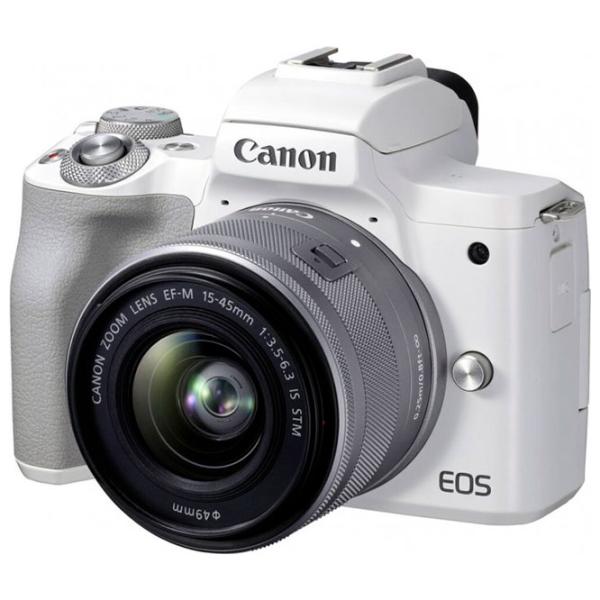 Cameră foto Canon EOS M50 Kit CMOS/ White photo 2 Cameră foto Canon EOS M50 Kit CMOS/ White photo 2