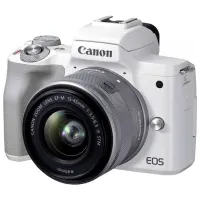 Cameră foto Canon EOS M50 Kit CMOS/ White photo 2