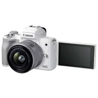 Cameră foto Canon EOS M50 Kit CMOS/ White photo 4