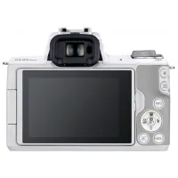 Cameră foto Canon EOS M50 Kit CMOS/ White photo 5