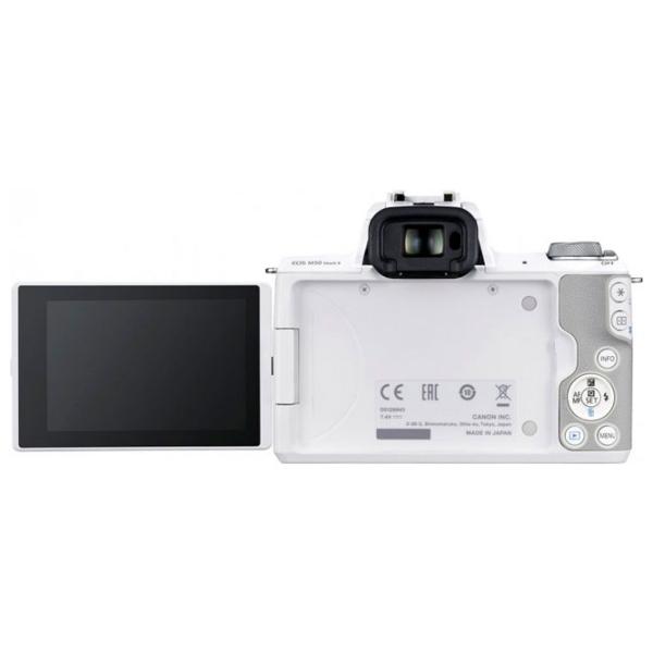 Cameră foto Canon EOS M50 Kit CMOS/ White photo 7 Cameră foto Canon EOS M50 Kit CMOS/ White photo 7