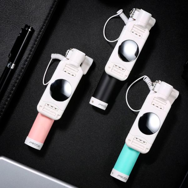 Selfie Stick Remax Proda P6 Mini-Jack 3.5 mm/ Pink photo 5