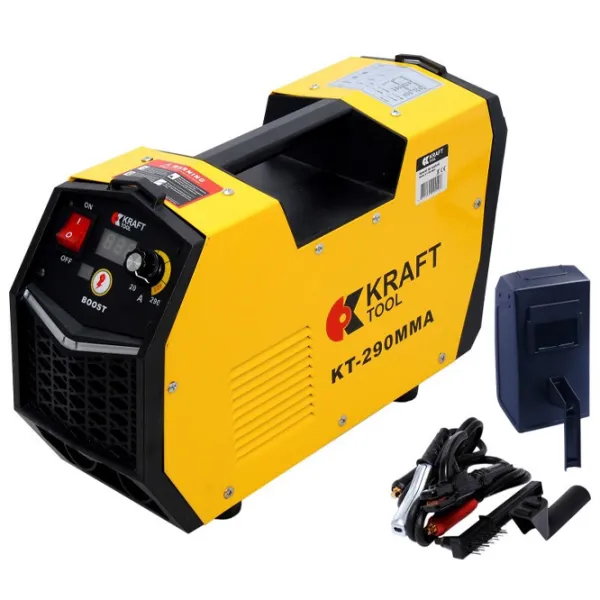 Aparat de sudat Kraft Tool KT290MMA 230 V cu electrod (MMA) photo 6