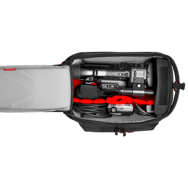 Geantă pentru cameră video Manfrotto Pro Light Camcorder Case 191N Stofă/ Black photo 4