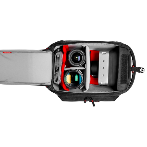 Geantă pentru cameră video Manfrotto Pro Light Camcorder Case 191N Stofă/ Black photo 5