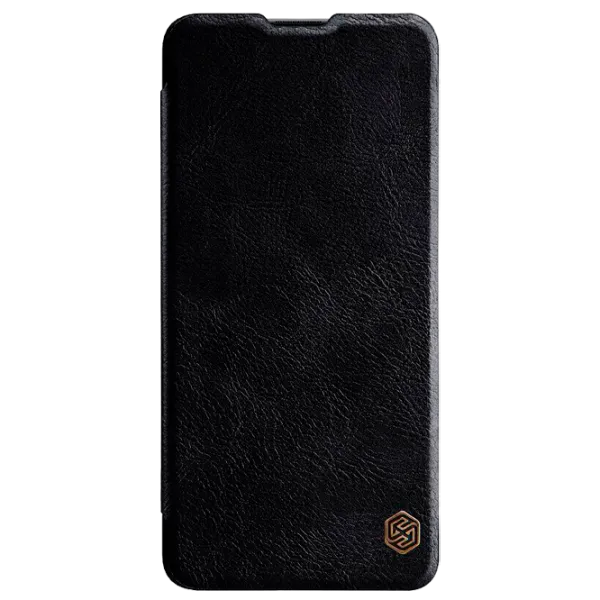 Husă pentru smartphone Samsung Galaxy A41 Nillkin/ Flip Cover/ Leather/ TPU/ Black photo 3