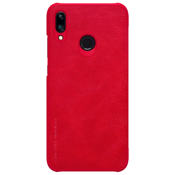 Husă pentru smartphone Huawei P Smart 2019 Nillkin/ Flip Cover/ Leather/ TPU/ Red photo 2 Husă pentru smartphone Huawei P Smart 2019 Nillkin/ Flip Cover/ Leather/ TPU/ Red photo 2