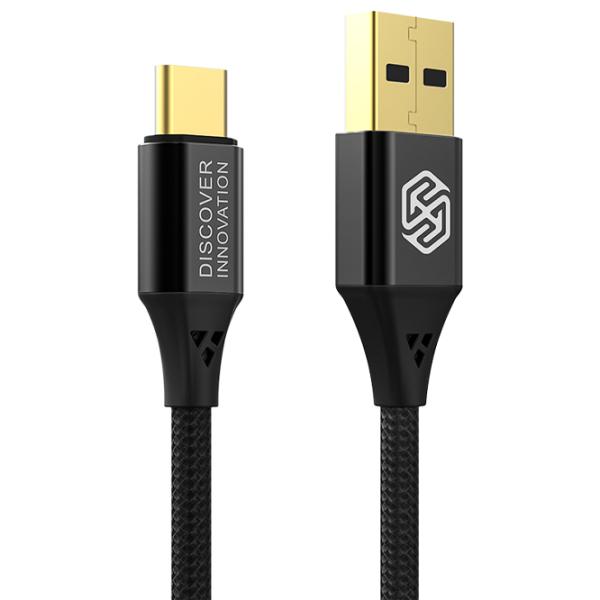 Cablu pentru telefon Speed Nillkin USB Type-A + USB Type-C 1 m/ Black photo 3