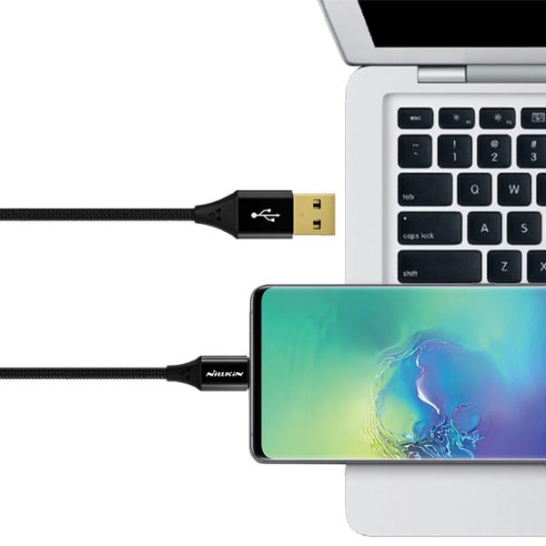 Cablu pentru telefon Speed Nillkin USB Type-A + USB Type-C 1 m/ Black photo 4